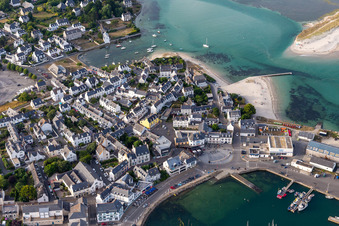 Photographie aérienne de Plobannalec-Lesconil dans le département Finistère, France