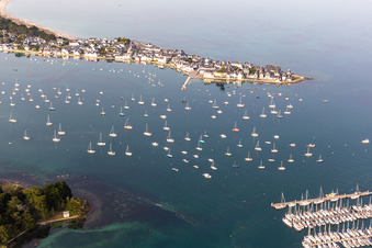 Île-Tudy dans le département Finistère, France d'en haut