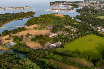 Vue oblique de Le Domaine de Loctudy à Loctudy dans le département Finistère, France