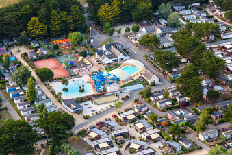 Photographie aérienne de Campings Anwb, Yelloh village Camping La Plage à le quartier Penmarc'h-Kerity in Penmarch dans le département Finistère, France