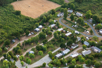 Photographie aérienne de Camping Des Dunes à Treffiagat dans le département Finistère, France