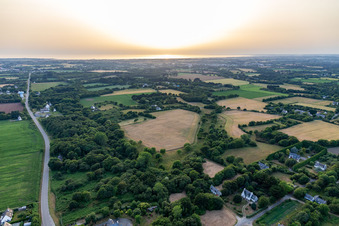 Plobannalec-Lesconil dans le département Finistère, France vue d'en haut