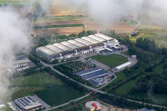 Vue aérienne de Groupe DRÄXLMAIER à Landau an der Isar dans le département Bavière, Allemagne
