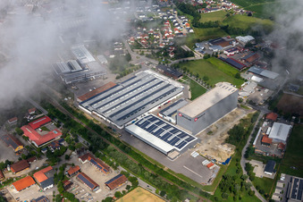 Vue oblique de Einhell Allemagne AG à Landau an der Isar dans le département Bavière, Allemagne