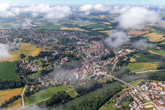 Landau an der Isar dans le département Bavière, Allemagne d'en haut