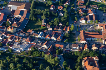 Arnstorf dans le département Bavière, Allemagne hors des airs