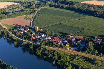 Photographie aérienne de Quartier Gmünd in Pfatter dans le département Bavière, Allemagne