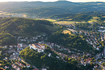 Photographie aérienne de Vue de la ville depuis le sud-est à le quartier Hungersdorf in Wörth an der Donau dans le département Bavière, Allemagne