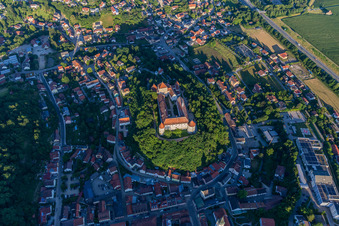 Vue oblique de Quartier Hungersdorf in Wörth an der Donau dans le département Bavière, Allemagne