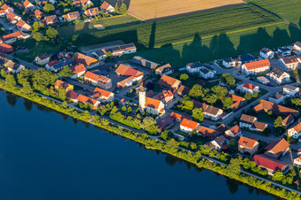 Vue oblique de Quartier Friesheim in Barbing dans le département Bavière, Allemagne
