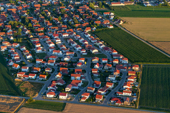 Sünching dans le département Bavière, Allemagne hors des airs