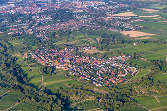 Enregistrement par drone de Quartier Arzheim in Landau in der Pfalz dans le département Rhénanie-Palatinat, Allemagne