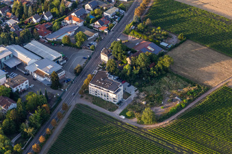 Vue aérienne de Wollmesheimer Höhe à Landau in der Pfalz dans le département Rhénanie-Palatinat, Allemagne