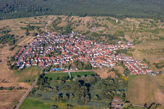 Photographie aérienne de Quartier Büchelberg in Wörth am Rhein dans le département Rhénanie-Palatinat, Allemagne