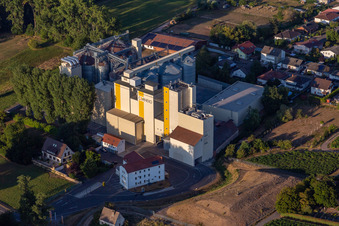 Photographie aérienne de Moulin à grains de Cornexo GmbH à Freimersheim dans le département Rhénanie-Palatinat, Allemagne