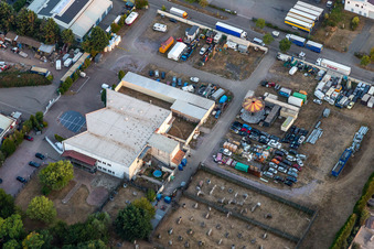 Vue aérienne de Arcade PLAY POINT à le quartier Minderslachen in Kandel dans le département Rhénanie-Palatinat, Allemagne
