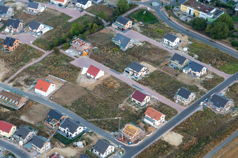 Vue aérienne de Nouvelle zone de développement K2, Holunderweg à Kandel dans le département Rhénanie-Palatinat, Allemagne