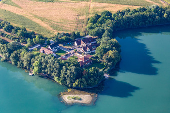 Vue aérienne de Deutschhof à Speyer dans le département Rhénanie-Palatinat, Allemagne
