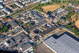 Photographie aérienne de Cour industrielle Speyer à le quartier Ludwigshof in Speyer dans le département Rhénanie-Palatinat, Allemagne