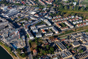Vue aérienne de Quartier Ludwigshof in Speyer dans le département Rhénanie-Palatinat, Allemagne