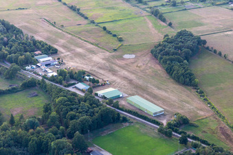 Vue aérienne de Aéroport Schweighofen, FSC Palatinat du Sud à Schweighofen dans le département Rhénanie-Palatinat, Allemagne