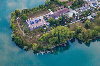 Vue aérienne de Technologie des métaux Pfirrmann à Wörth am Rhein dans le département Rhénanie-Palatinat, Allemagne