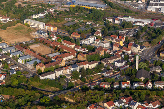 Vue aérienne de Bureau d'enregistrement Bruchsal m Ivy Campus Bruchsal à Bruchsal dans le département Bade-Wurtemberg, Allemagne