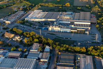 Vue aérienne de Elcograf Spa (Treviglio), Eurogravure SPA à Treviglio dans le département Bergamo, Italie