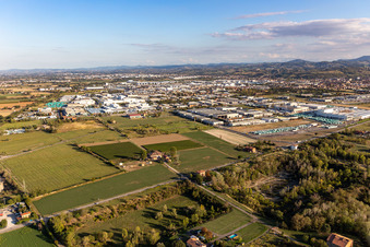 Vue aérienne de AUTEL à Sassuolo dans le département Modena, Italie