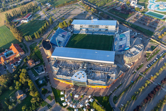 Vue oblique de Stade MAPEI – Città del Tricolore à Reggio nell’Emilia dans le département Reggio Emilia, Italie