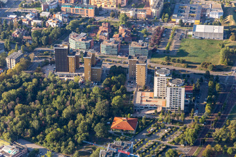 Vue aérienne de Patronato Epasa-Itaco Modena à Modena dans le département Modena, Italie
