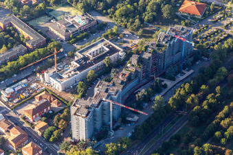 Vue aérienne de Condominium Windsor Park Center à Modena dans le département Modena, Italie