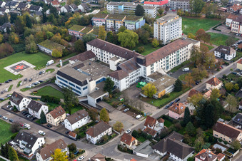 Photographie aérienne de Hôpital Asklepius à Kandel dans le département Rhénanie-Palatinat, Allemagne