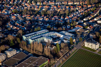 Vue aérienne de Wickert Maschinenbau GmbH à Wollmesheimer Höhe à Landau in der Pfalz dans le département Rhénanie-Palatinat, Allemagne