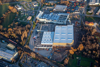 Vue oblique de Biffar GmbH & Co. KG à Edenkoben dans le département Rhénanie-Palatinat, Allemagne