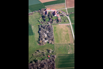 Vue aérienne de Atelier pour talents cachés à but non lucratif GmbH du sud à Schweighofen dans le département Rhénanie-Palatinat, Allemagne