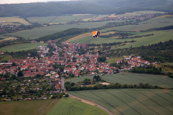 Vue aérienne de Quartier Timmenrode in Blankenburg dans le département Saxe-Anhalt, Allemagne