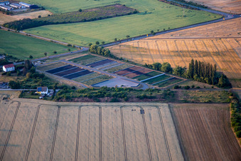 Vue aérienne de Creusement de tunnels à Blankenburg dans le département Saxe-Anhalt, Allemagne