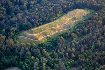Vue aérienne de Forêt grimpante Blankenburg Forêt grimpante Blankenburg à Blankenburg dans le département Saxe-Anhalt, Allemagne