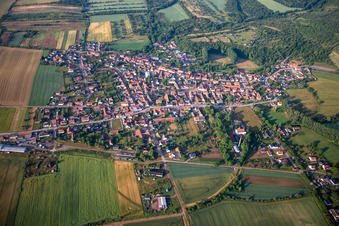 Photographie aérienne de Quartier Tilleda in Kelbra dans le département Saxe-Anhalt, Allemagne