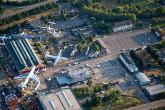 Enregistrement par drone de Musée de la technologie Speyer à Speyer dans le département Rhénanie-Palatinat, Allemagne