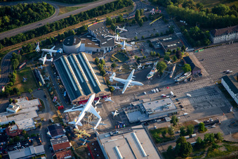 Image drone de Musée de la technologie Speyer à Speyer dans le département Rhénanie-Palatinat, Allemagne