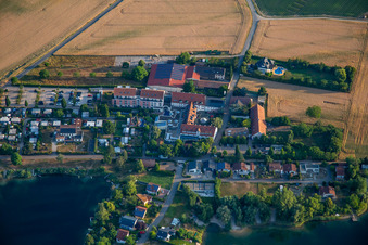 Vue aérienne de Hôtel Lindner Speyer am Binshof à Speyer dans le département Rhénanie-Palatinat, Allemagne