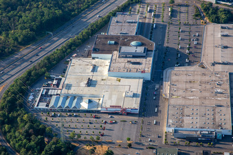 Vue aérienne de BAUHAUS Mannheim-Vogelstang à le quartier Vogelstang in Mannheim dans le département Bade-Wurtemberg, Allemagne