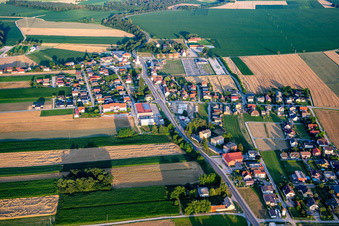 Vue aérienne de Starše dans le département Slovénie, Slovénie