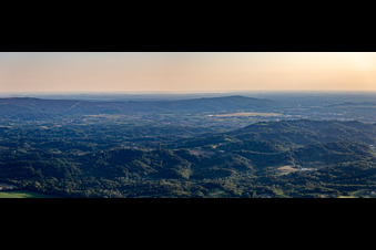 Vue aérienne de Šempeter-Vrtojba dans le département Slovénie, Slovénie