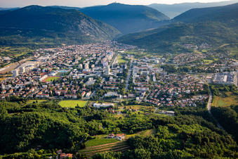 Nova Gorica dans le département Slovénie, Slovénie vue du ciel