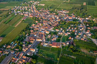 Photographie aérienne de Dahlenheim dans le département Bas Rhin, France