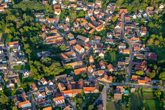 Photographie aérienne de Wintzenheim-Kochersberg dans le département Bas Rhin, France