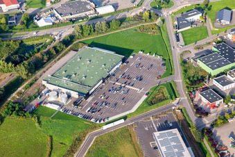 Vue aérienne de C SOULTZ-SOUS-FORETS à Soultz-sous-Forêts dans le département Bas Rhin, France